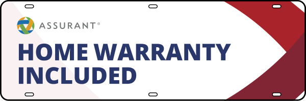 Assurant Home Warranty Included Sign Rider, 6h x 18w, 24 ga steel